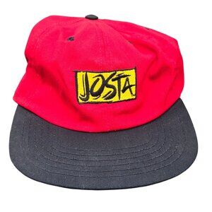 Vintage Josta Cola Hat Cap Pepsi Co PepsiCo Energy Drink 1990s Soft Drink Pop